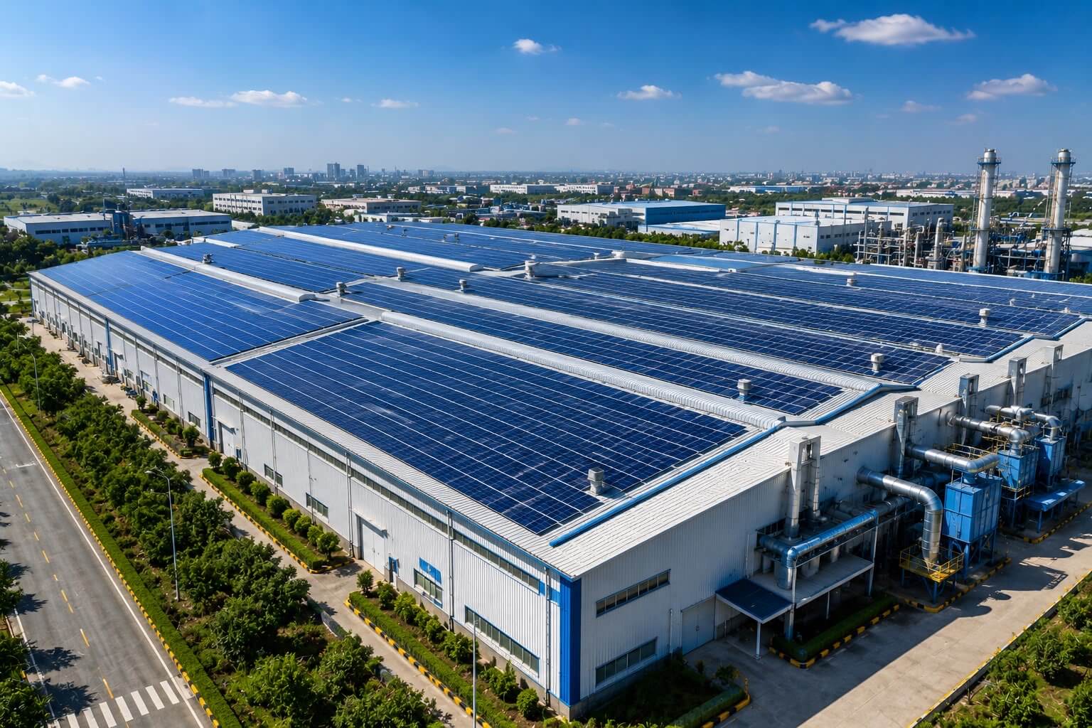 Off-grid solar system with battery storage installed by Rochish Solar